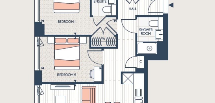 Glasswater Locks – Ashted & Belmont Wharf – 2BHK