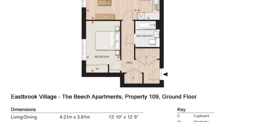 Eastbrook Village Collateral Library -1-BHK