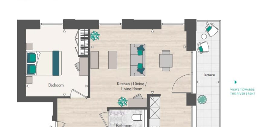 Grand Union – Peninsula House – 1-BHK